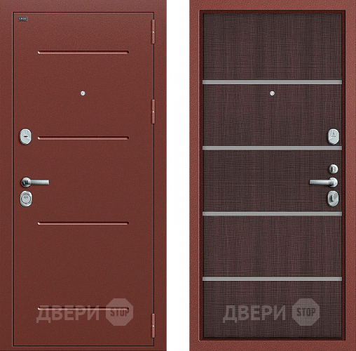 Дверь Groff Т2-204 Wenge Crosscut в Королёве