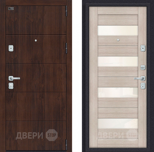 Дверь Bravo Porta M-3 4/П23 Cappuccino Veralinga в Королёве