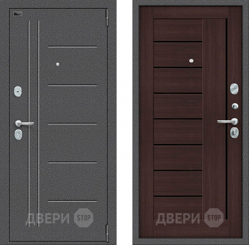 Входная металлическая Дверь Bravo Porta S-2 109/П29 Венге в Королёве