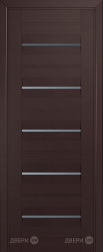 Межкомнатная дверь ProfilDoors 48U темно-коричневый (графит) в Королёве