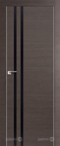 Межкомнатная дверь ProfilDoors 19Z грей (черный глянец) в Королёве
