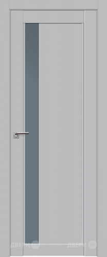 Межкомнатная дверь ProfilDoors 2-71U Манхэттен (графит) в Королёве