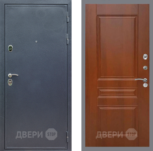 Входная металлическая Дверь Стоп СИЛЬВЕР ФЛ-243 Итальянский орех в Королёве