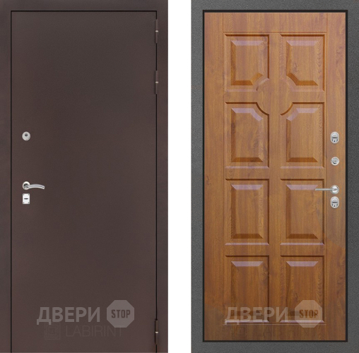 Дверь Лабиринт (LABIRINT) Classic антик медь 17 Дуб золото в Королёве