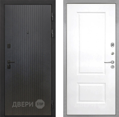 Входная металлическая Дверь Интекрон (INTECRON) Профит Black ФЛ-295 Альба Роял Вуд белый в Королёве